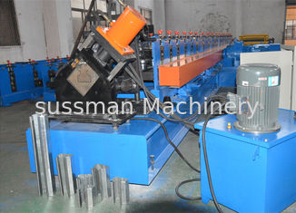 2mm thickness Heavy duty Storeage Rack Roll Forming Machine with 5 ton hydraulic decoiler