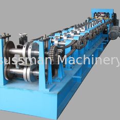 Soğuk Çelik Şerit Profili Hidrolik Kesme ile CZ Purlin Roll Şekillendirme Makineleri