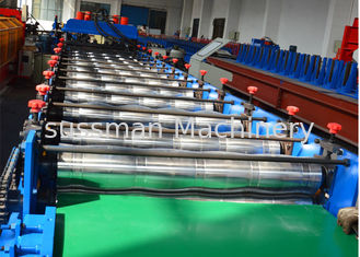 18 istasyon Sırlı Çini Rulo Şekillendirme Makinesi / Çatı Paneli Rulo Şekillendirme Makinesi 5.5KW