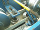 Makine Çift Çıkış Tabloları Şekillendirme Çelik Ridge Cap Rulo Galvaniz Renk Kaplı Çelik