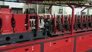 C70-90 Hafif Çelik Çerçeveleme Makinesi
