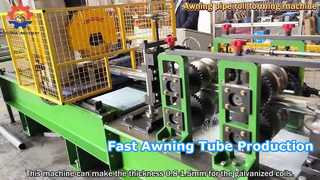 Çapraz tüp rulo şekillendirme makinesi