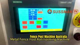 Avustralya Çit Direği C65mm Kanal Rulo Şekillendirme Makinesini Sizin İçin Tanıtın