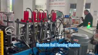 2 İnç Kılavuz Raylı Rulo Şekillendirme Makinesi